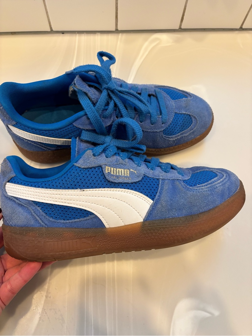 Puma Palermo Cobalt Blue Sneakers